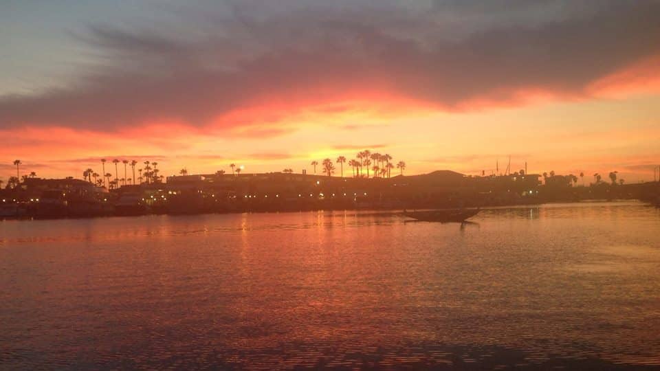 Newport Beach sunset, 2012